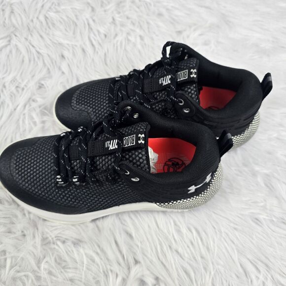 Under Armour UA HOVR Block City 3.0 Womens Size 6 Volleyball Shoes Sneakers - Picture 4 of 6